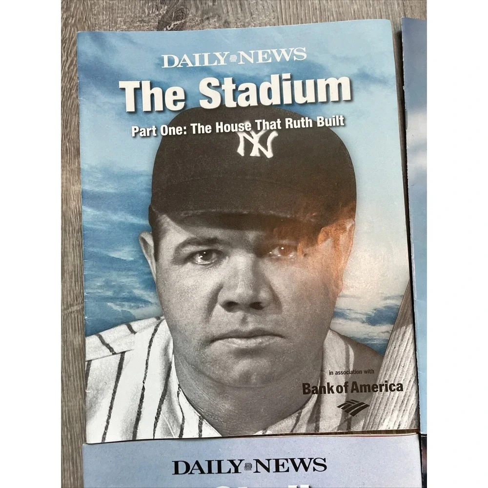2008 The Daily News The Stadium Part 1-5 Babe DiMaggio Maris Reggie Torre Mantle